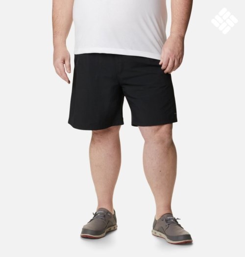 Men's Columbia PFG Backcast III Water Shorts Black | Plus Size CA-EC180